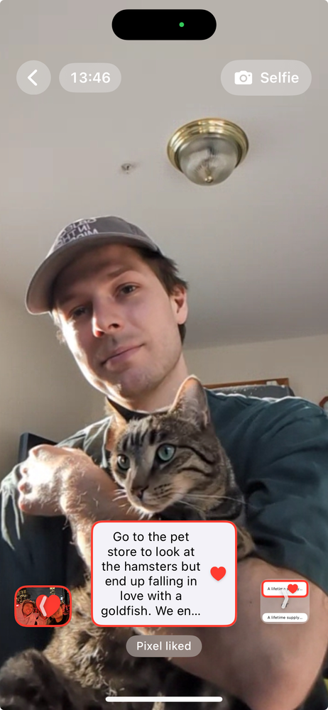 bHop video call screen